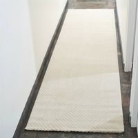 Tapis tissé Intérieur Bianca Graphique - 120 x 160 cm