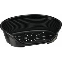 ferplast Siesta Deluxe cesta negra confortable para perro
