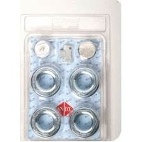 Kit de bouchons universels 1" - ATUSA Couleur : Zinc