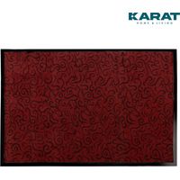 Design-Sauberlaufmatte Brasil Rot 90 x 150 cm