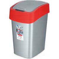Cestino per rifiuti basculante Curver Pacific da 45 litri, rosso, codice 195024