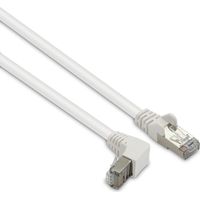 Câble Ethernet RJ45 CAT 6a mâle/mâle coudé - FTP 1,5 m