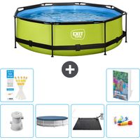 Exit Pool Rund - 300x76 cm - 7-teilig S211