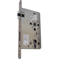 Alpertec lucchetto oggetto innesto lucchetto DIN destra per porta antincendio pz in acciaio inox opaco, ghiera 20 mm, rotondo, quadrato 9 mm, 36053290