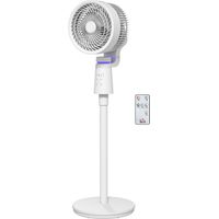 Ventilateur sur pied circulateur d'air 3 vitesses télécommande minuterie oscillation 70°+90°