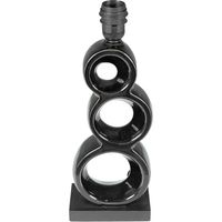 Silves Tischplatte Basis 1xe27 l.15,5xw.9xh.40cm schwarz