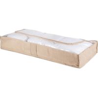 Housse de rangement dessous de lit Sandy - COMPACTOR - 107 + 46 + H.16 cm -