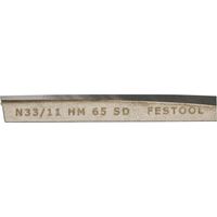 Festool – Couteaux hélicoïdaux HW 65 – 65 mm de largeur – Pour raboteuse EHL 65 – Fer standard pour bois dur