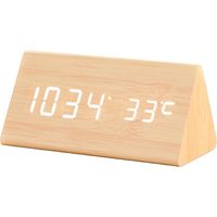 Prismenthermometer mit natürlichem Kieferneffekt-Finish – Otio
