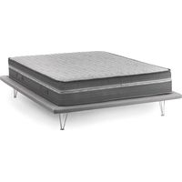 Talamo Italia Einzelmatratze Orietta, Matratze aus Memory-Schaum und Mikrofedern mit Taschen, 100% Made in Italy, Anti-Milbe und hypoallergen, Cm 80x190 h32