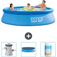 Intex Piscine Easy Set Ronde - 305x76 cm - 4-pièces SCB75
