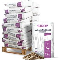 STROY Strohpellets Einstreu 15kg x 20 Sack 300kg
