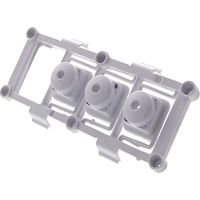 TECHNICAL, BOUTON Lave-Linge POUSSOIR Blanc (ensemble de 3) Q-LINE