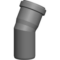 ATEC Bogen 30 Grad DN 60 einwandig, 0314