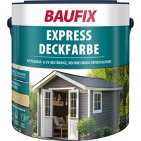 BAUFIX Express Deckfarbe sand matt, 2.5 Liter, Wetterschutzfarbe