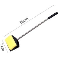Brosse aquarium nobleza cleaning brush double action poignée ergonomique