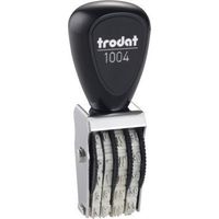 Trodat datumstempel trodat classic 1004 12 x 3 mm b x h monat in zahlen metallkunststoff