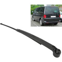 Kit D'essuie-glace de Voiture, Plastique de Voiture + Bras D'essuie-glace Arrière en Caoutchouc + Lame 7H0955707A Remplacement pour T5 Caravelle 2003‑2019