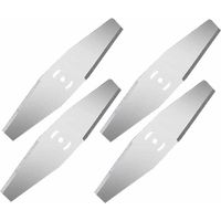Remplacement des Têtes de Lame de Coupe-Herbe Tondeuse à Gazon Lames de Débroussailleuse Têtes de Lame De Désherbant(Blade x 4)