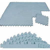 18 Pièces Tapis de Sol Bébé 30x30 Tapis Mousse Bebe Tapis de Jeux Enfant Pliable