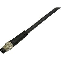 BKL Electronic 2700018 Cavo di collegamento per sensore o attuatore M8 Spina dritta 2 m Numero di poli: 3 1 pz.