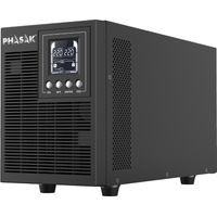 Phasak PH 9220 - Unterbrechungsfreie Stromversorgung (2000 VA, LCD, USB, RJ45, RS-232, SNMP OPC)