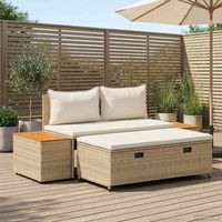 vidaXL Outdoor Sofa Set 4 -Seater 4 pcs 55 x 30 x 39 cm