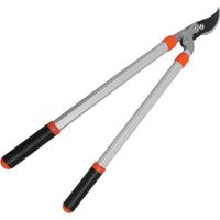 Ciseaux, cisailles, e'lagueurs, lame bypass, 75 cm, avec poigne'es en aluminium et poigne'e antide'rapante
