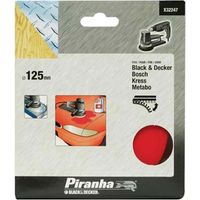 Tampone 125 mm per levigatrici rotorbitali Black and Decker X32247