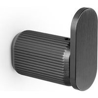 Colgador Brooklyn - 15x35mm. Negro titanio