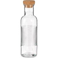 Botella Pasabahce Hoop Transparente Natural Corcho Vidrio 1,07 L