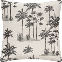 Kissenbezug Palm - Jacquardmuster - 40x40 cm