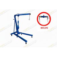 Grue hydraulique 2 tonnes avec balance de 500 kg