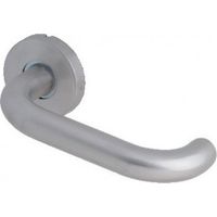 Heracles B-INOX-02 Double crutch on cane rosette