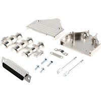 MH Connectors MHDM25-HD44MS-K Kit embase SUB-D femelle 180 ° Nombre de pôles: 25 fût à souder 1 pc(s)