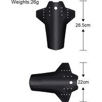 2 stuks spatborden voor mountainbike, MTB, spatborden, racefiets spatborden voor en achter, set accessoires, kubus, spatbescherming, fiets, mudrocker