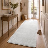 VOUNOT® Alfombra Moderna para Salón 80x200cm, Crema