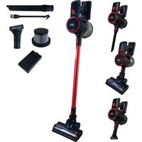 Ewbank EWVC3210 AIRDASH1 2-In-1 Cordless Stick Vacuum Cleaner, Red/Black
