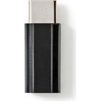 Adaptador usb c usb 20 usb c macho usb micro b hembra 480mbps redondo chapado en oro antracita caja