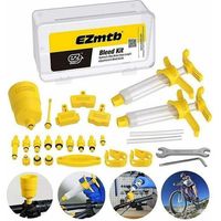 Kit de Purge de Frein pour Vélo,Kit de Purge d'huile Minérale de Frein Hydraulique de Vélo,Outils de Réparation de Frein de Vélo pour Vélo Shimano,Magura,Tektro,SRAM