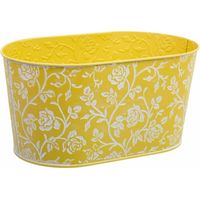 Cesto metalico amarillo 22,5x13,5x11,5 B20x11