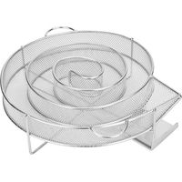 Spiral Cold smoking room - serpentine smoking room - générateur de fumée - pour fumer dans une bouilloire grill - rond -