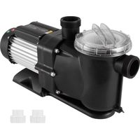 Pompe de circulation pour piscine 1,5 HP – 22 712 L/h – 2850 tr/min – système de filtration avec panier amovible