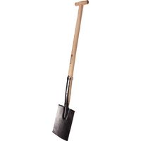 KRUMPHOLZ Rodespaten mit T-Stiel, lame 285 x 180 mm - 1378