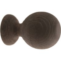 1 Embout Style Anglais - Gris Vieilli - Diamètre 28