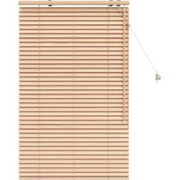 vidaXL Venetian Blind Oak Look 75 x 130 cm 35 mm Solid Paulownia Wood