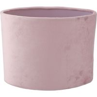 TONYSA Abat-jour ovale en tissu E27 E14, utilisation universelle, couverture moderne pour sol de Table, violet