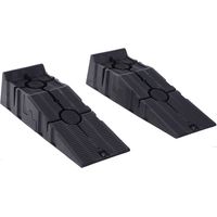 Set 2 rampe auto plastique charge max 5 tonnes 91x30x21 cm noir