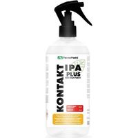 CONTACT IPA PLUS. Alcool isopropylique de haute pureté. Élimine toutes les impuretés des éléments optiques. Ne laisse ni traces ni taches. Possède des propriétés dégradantes. Flacon plastique de 500 m