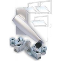 Ferme-imposte à câble 5 m finition gris alu Magistral - COMTRA